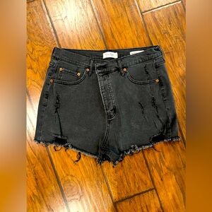 Jessica Simpson Distressed Jean Shorts, Size 31